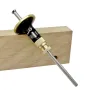 Wheel Marking Gauge Woodworking Marking Scriber Kit with 10 Replacement Cutters Solid Metal Bar Wood Scribe Tool for Carpenter
