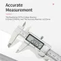 Stainless Steel Digital metal Fraction Caliper 150mm mm/ Inch High Precision large LCD display Vernier Caliper