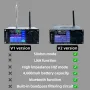 ATS25 max-DecoderⅡ Upgraded Radio Decoder with Advanced bluetooth 4000mAh Battery Superior Audio Spectrum Scanning Morse Code and Digital Communication Decoder