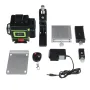 16-Line Strong Green Light 4D Remote Control Laser Level Measure with Wall Attachment Frame