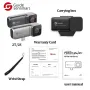 Câmera térmica com foco automático Guide MobIR 2S 256x192, infravermelho de alta resolução, USB tipo C, portátil, leve, medição de temperatura em tempo real para telefone, cinza/prata
