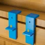 Durable Wardrobe Closing Board Clip 16-18mm Jig Fixing Clamp Carpentry Tool for Precise Marking Compact and Portable