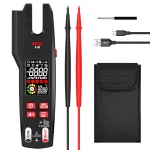 BSIDE U6 Digital Clamp Fork Multimeter AC/DC Voltage Current Tester with Infrared Temperature Measurement & Safety Features