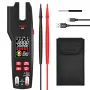 BSIDE U6 Digital Clamp Fork Multimeter AC/DC Voltage Current Tester with Infrared Temperature Measurement & Safety Features