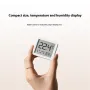 2Pcs XIAOMI 3 Mijia Smart Temperature Humidity Sensor Mini 0°C-60°C Range Bluetooth 5.0 High Precision Compact Hygrometer with LCD Display and Wall Sticker