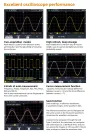 OWON HDS25/HDS25S 25MHz Dual Channel Oscilloscope with Multimeter 250MSa/s Sampling Rate LCD Display Waveform Generator