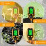 4in1/5in1/6in1 Dijital Toprak Test Cihazı LCD Arka Aydınlatma PH Nem Sıcaklık Güneş Işığı Yoğunluğu Üst Bahçe Aleti