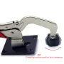 Woodworking Adjustable Rotary Carpentry Fixing Clamp 75mm/150mm High Clamping Force 360° Rotation Fits 8.3mm T Track for Wood Anti-Skid Handle