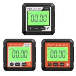360° Digital Level Angle Gauge Mini Measuring Protractor Inclinometer with Electronic Magnetic Base Backlight Carpenter Tools