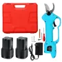 16.8V 2000mAh 25-32mm Cordless Secateur Electric Pruning Shear Telescopic Pole Branch Cutter Scissor