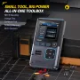 FNIRSI DSO-TC4 3-in-1 Oscilloscope Signal Generator Transistor Tester 48MSa/s 10MHz Bandwidth Portable Design Rechargeable Battery Adjustable Waveforms