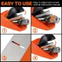 Pony Jorgensen 3.5\ Mini Block Plane Professional Blade Adjustable Cutting Depth Ductile Iron Body for Trimming Polishing and Woodworking