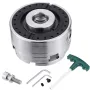 RED ARROW Dụng cụ tiện gỗ 4 inch 4 chấu, mâm cặp tiện gỗ, dụng cụ tiện gỗ 1\ x 8TPI / 1-1/4\ x 8TPI / M33 x 3.5 Ren