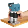 3000W Electric Trimmer Brushless Engraving Slotting Trimming Machine Wood Router Fit For 18V Battery