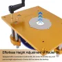 Woodworking Electric Wood Router Lift System with Router Insert Plate for Carving and Trimming Adjustable DIY Workbench