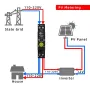 Tuya WiFi Intelligent Circuit Breaker ON OFF Timing Photovoltaic Bidirectional Metering Energy Meter Automatic Reclosing Protector with Metering and Prepaid Function Compatible with Alexa and Google Assistant for Voice Control