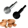 10mm Sphere Rotary Burr Sphere Rotary File Rotary Grinding Head Ball Gouge Angle Grinder Attachments for Wood Carving Grinding Polishing Engraving