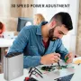 Portable Spot Welder Adjustable 30 Gears OLED Screen 5000mAh Lipo Battery 650A Welding Output for 0.15mm Nickel Strips Type-C Charging