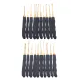 DANIU 24Pcs Lock Picks Training Tool Transparent Practice Padlock Set Locksmith Tool