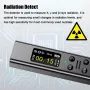 Instrumentos de teste de radiação nuclear ZN-YM06 Contador Geiger Teste de raios X Beta Gama Dosímetro de alta precisão testador radioativo