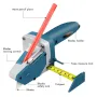 Drillpro Gypsum Board Cutting Tool All-in-one Hand Tool with Measuring Tape and Utility Cutter Alloy Gypsum Board Cutter for DIY Gypsum foam Board KT Board Cardboard