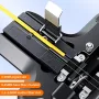 M9 Fully Automatic High Precision Fiber Optic Cleaver Cutting Knife Quartz Fiber Cutting Blade Life 48000 Cuts