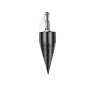 2PC Wood Splitter Firewood Drill-Bit Kindling Log Splitter Heavy Duty Electric Splitting Drills 42mm Screw Cracker Removable Cone Driver Hex Shank Square Round Handle
