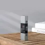 AtuMan DUKA LI1 2 em 1 transferidor a laser duplo, régua de nível digital recarregável, medição de linha de ângulo arbitrário de 360 graus