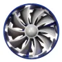 Universal Car Double Turbine Turbo Air Intake Gas Fuel Saver Fan Turbocharger