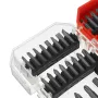 45Pcs 25MM Torx Screwdriver Bits With Hole Magnetic Set With Hole Magnetic Set 25mm T20 T25