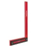ENJOYWOOD 600mm Aluminum Alloy Carpenter Square Framing Square Right Angle Ruler for Woodworking Square Setting Marking