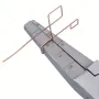 Jewelry Pliers Square Rite with Scales Alloy Steel 6 inch for 2-8mm Shapes Wire Wrapping and Jump Rings