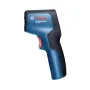 Termometro a infrarossi GIS500 da -30°C a 500°C, test di temperatura digitale laser ad alta precisione con misurazione continua, regolazione dell'emissività, design ergonomico