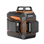 GOCHIFIX 3x360 12 Line 3D Self-Leveling Green Laser Level with Sharp 520 Laser Tube Rechargeable 5.2Ah Battery Pulse Mode & Remote Controller Ideal for Construction and Precision Leveling