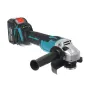 Drillpro 800W Adjustable Speed Brushless Angle Grinder 100mm/125mm Electric Grinding Cutting Polishing Machine