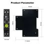 Tuya WiFi Intelligent Circuit Breaker ON OFF Timing Photovoltaic Bidirectional Metering Energy Meter Automatic Reclosing Protector with Metering and Prepaid Function Compatible with Alexa and Google Assistant for Voice Control