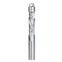 6.35/12.7mm Shank Double Guide Bearings Spiral Router Bits Carbide Trimming End Mill for CNC Woodworking Cutting Tool