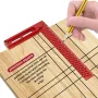 100mm 90 Degree Carpenter Square L Square Right Angle Ruler Aluminum Pocket Ruler Woodworking Measuring Tool