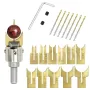 Drill Milling Cutter Set Kit Drill Wood 13/16/24pcs Electric Beads Tools Maker Bit Carbide Woodworking 6-25mm