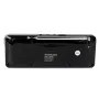 TR602 Portable Radio AM FM Receiver Bluetooth Speaker MP3 Player Rechargeable Battery AUX Input Telescopic Antenna
