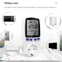 Digital Wattmeter AC 220V Power Meter Electricy Consumption Energy Meter EU Plug Power Kilowatt Wattage Electricity Meter