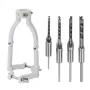 Square Hole Drill Bit Adapter Drill Bit Fixing Bracket Professional Attachment Joint Mortiser Bit for Woodworking Tools