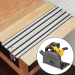 Compatible With Dewei Circular Saws Guide Rail Extendable Compact Available in 300MM 400MM 600MM 800MM 1400MM Perfect for Precision Cutting Woodworking Tools