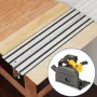 Compatible With Dewei Circular Saws Guide Rail Extendable Compact Available in 300MM 400MM 600MM 800MM 1400MM Perfect for Precision Cutting Woodworking Tools
