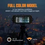 CIGMAN CNV01 4K Night Vision Binoculars 600M Range 3.99\ HD Display 5x Digital Zoom Infrared Spotlight 512GB Expandable Memory Rechargeable Battery