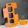 1Pc Cabinet Door Invisible Embedded Handle Slotting Template Wardrobe Cabinet Drawer Door Wooden Board Slotting Tool
