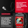 HABOTEST HT601A Natural Gas Leak Detector 50-1000PPM Methane Combustible Gas Auto Zero Audible Visible Alarm Flexible Probe