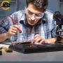 JCD 908S 220V 80W LCD Electric Welding Soldering Iron Adjustable Temperature Solder Iron With Soldering Iron Tips