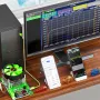 BW150 WiFi Tuya App 150W 25A 4-Wires Battery Capacity Tester Meter Battery Electronic Load Charger Discharge USB Resistance Tester
