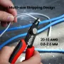 [EU/US Direct]KAIWEETS KWS-102 6-inch Flush Plier 2 in 1 Multifunction Wire Cutter Stripper 10-20 AWG Heat-Treated Carbon Steel Ergonomic Handle Best for Tight Spaces